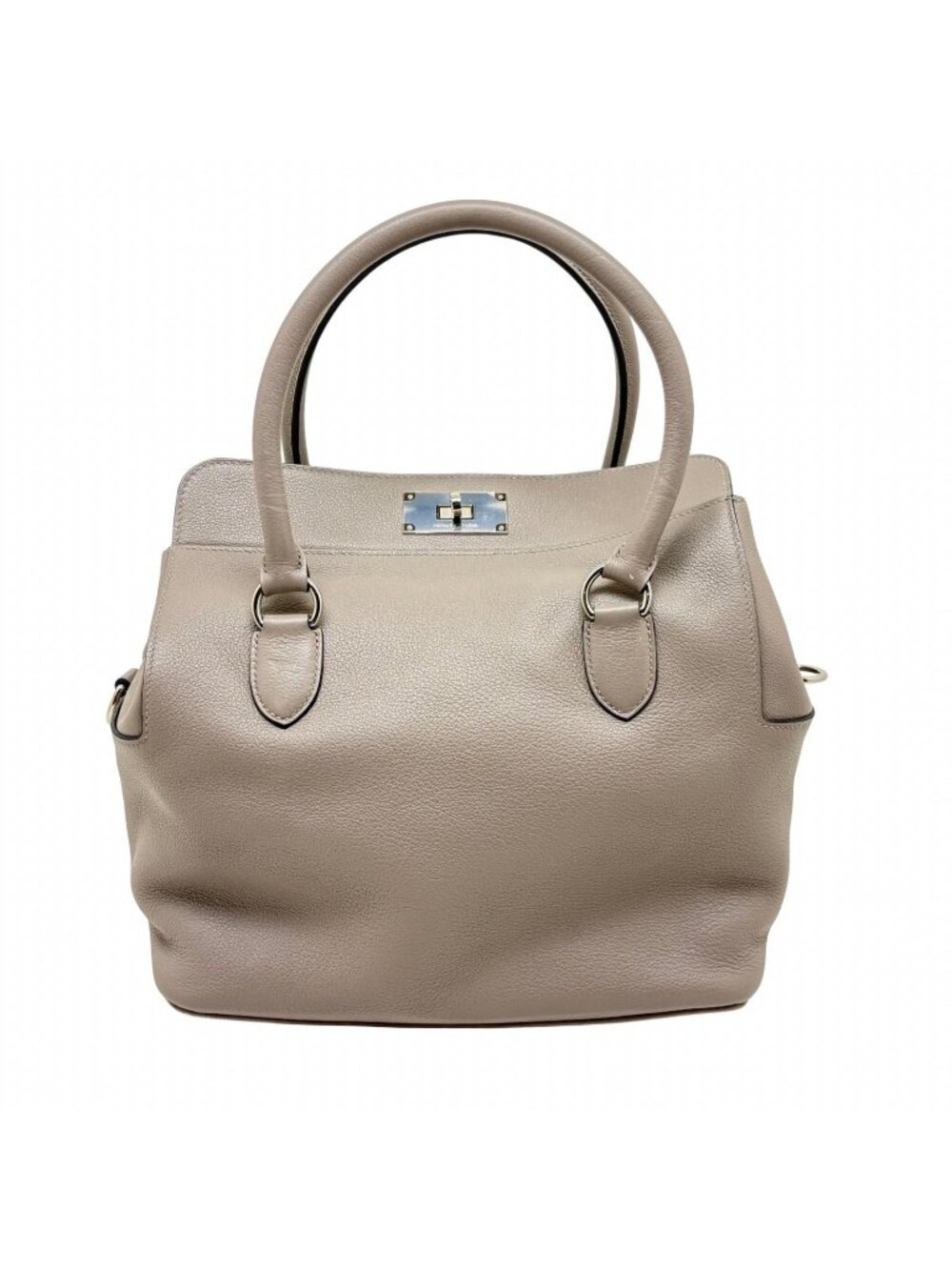 Hermes Toolbox 26 Gray Asphalt Silver Shoulder Bag Evercolor